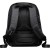 Anti-theft backpack for 15.6"-17" laptop, material 900D glued polyester and 600D polyester, black, USB cable length0.6M, 400x210x480mm, 1kg,capacity 20L - Metoo (4)
