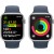 Apple Watch Series 9 GPS 45mm Silver Aluminium Case with Storm Blue Sport Band - S/<wbr>M (Demo),Model A2980 - Metoo (8)