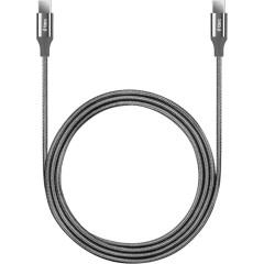 ttec AlumiCable Type-C - Type-C 150cm 100W Fast Charge Cable, Space Grey