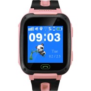 Kids smartwatch, 1.44 inch colorful screen, front camera, SOS button, single SIM, 32+32MB, GSM(850/900/1800/1900MHz), 400mAh, compatibility with iOS and android, Red, host: 51.6*38.5*14.5mm, strap: 180*20mm, 43g