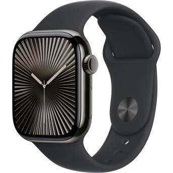 42mm Black Sport Band - M/L в Metoo.kz - Metoo (2)