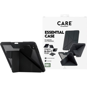 CARE by PanzerGlass Essential Case Black iPad Pro 13" (2024-2025) в Metoo.kz - Metoo (2)