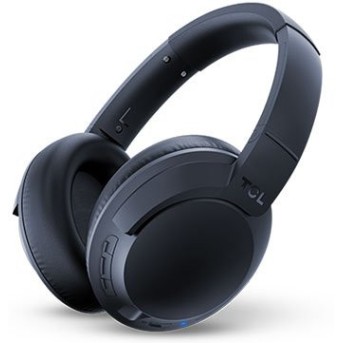 TCL Over-Ear Bluetooth Headset, HRA, slim fold, Frequency of response: 9-40K, Sensitivity: 100 dB, Driver Size: 40mm, Impedence: 24 Ohm, Acoustic system: closed, Max power input: 50mW, Bluetooth (BT 5.0) & 3.5mm jack, Hi-Res Audio,Color Midnight Blue - Metoo (1)