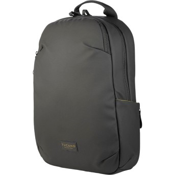 The Laser backpack for 15.6" laptops and 16" MacBooks, made from water-resistant resin-coated fabric obtained from recycled plastic, features a compact design and excellent pocket organization. в Metoo.kz - Metoo (2)
