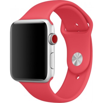 Ремешок для Apple Watch 42mm Red Raspberry Sport Band - S/<wbr>M M/<wbr>L - Metoo (1)