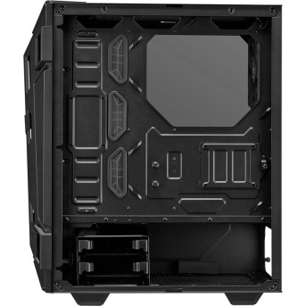ASUS TUF Gaming GT301 ATX mid-tower compact case with tempered glass side panel, honeycomb front panel, 120mm AURA Addressable RGB fan, headphone hanger and 360mm radiator support - Metoo (3)