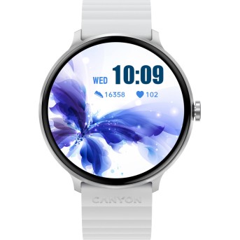 CANYON smart watch Jacky SW-69 White Blue в Metoo.kz - Metoo (1)