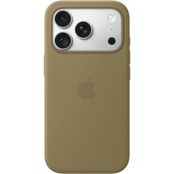 iPhone 18 Pro Silicone Case with MagSafe - Olive, Model A3701 в Metoo.kz - Metoo (2)