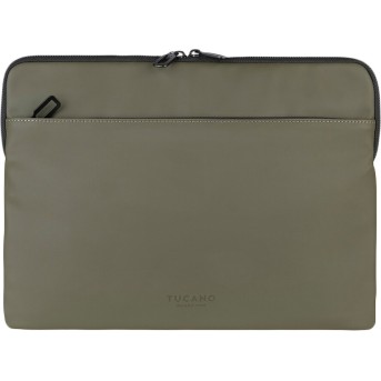 TUCANO GOMMO SLEEVES FOR Laptop 14”/ MacBook Pro 14” Military Green в Metoo.kz - Metoo (1)