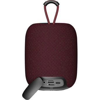 CANYON BSP-8, Bluetooth Speaker, BT V5.2, BLUETRUM AB5362B, TF card support, Type-C USB port, 1800mAh polymer battery, Max Power 10W, Red, cable length 0.50m, 110*110*135mm, 0.57kg - Metoo (2)