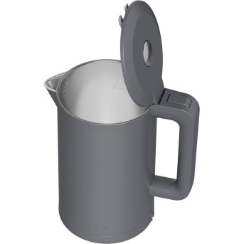 Electric Kettle, gray, 220-240V, 1850-2200W, 1.7L, strix controller в Metoo.kz - Metoo (9)