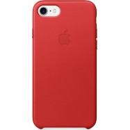 Чехол для смартфона Apple iPhone 7 Leather Case - Red