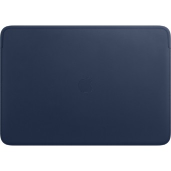 Leather Sleeve for 16-inch MacBook Pro – Midnight Blue - Metoo (1)