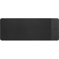Mouse Mat with wireless charger, Input 5V/<wbr>9V-2A, Output 5W/<wbr>7.5W/<wbr>10W, 800*300*8mm, Micro USB cable length 1m, Black, 674.7g