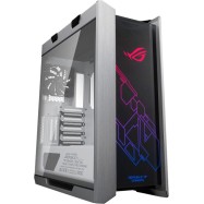 ASUS ROG Strix Helios GX601 White Edition RGB ATX/EATX mid-tower gaming case with tempered glass, aluminum frame, GPU braces, 420mm radiator support and Aura Sync