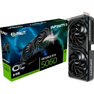 PALIT GeForce RTX 5060 Infinity 2 OC GDDR7 128 bit, 1x HDMI 2.1b, 3x DP 2.1b, 2 Fan, 1x 8-pin pwr ..