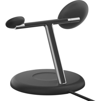 BELKIN PRO 3in1 Qi2 15w Magnetic Adjustable Charging Stand, Black в Metoo.kz - Metoo (3)