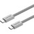CANYON cable OnWire 60MG C-C 60W Magnet Braided 1m Light Grey - Metoo (3)