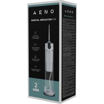 Dental Irrigator with Magnetic nozzles: 3.7V, 8W, 2500mAh, 240ML в Metoo.kz - Metoo (5)
