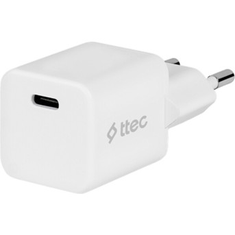 ttec SmartCharger 20W PD USB-C Travel Charger, White - Metoo (1)