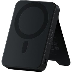 SATECHI Qi2 10K Magnetic Power Bank with Stand (Black)..