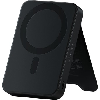 SATECHI Qi2 10K Magnetic Power Bank with Stand (Black) в Metoo.kz - Metoo (1)