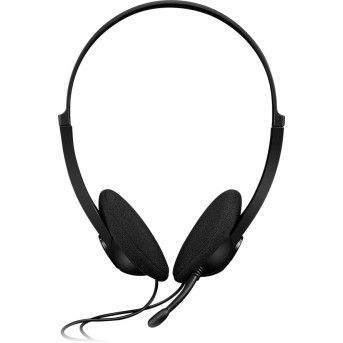 Essential headset; plastic housing, 2*3.5mm plug, microphone - Metoo (2)