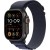 49mm Navy Alpine Loop - Medium - Black Titanium Finish - Metoo (2)
