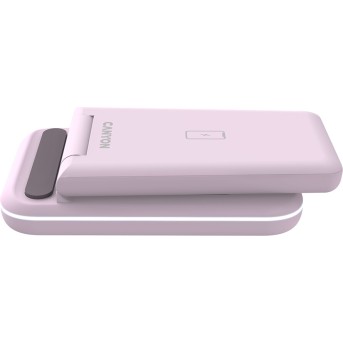 CANYON wireless charger WS-304 15W 3in1 Iced Pink в Metoo.kz - Metoo (6)