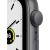 Apple Watch SE GPS, 44mm Space Grey Aluminium Case with Midnight Sport Band - Regular, Model A2352 - Metoo (2)