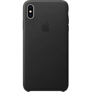 iPhone XS Max Leather Case - Black, Model