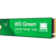 SSD WD Green SN3000 1TB M.2 2280 S3-M PCIe Gen4 x4 NVMe, Read/Write: 5000/4200 MBps, TBW: 150..
