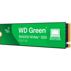 SSD WD Green SN3000 1TB M.2 2280 S3-M PCIe Gen4 x4 NVMe, Read/Write: 5000/4200 MBps, TBW: 150..