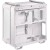 ASUS TUF Gaming GT502 ATX Gaming case White, Dual Chamber Chassis, Panoramic View, Tempered Glass front and side panel, Tool-Free side panels, Front Panel High-Speed USB Type-C - Metoo (3)