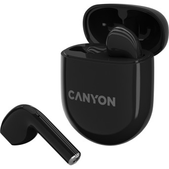 CANYON headset TWS-6 Black в Metoo.kz - Metoo (5)