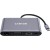 CANYON DS-14, 8 in 1 USB C hub, with 1*HDMI: 4K*30Hz, 1*VGA, 1*Type-C PD charging port, Max 100W PD input. 3*USB3.0,transfer speed up to 5Gbps. 1*Glgabit Ethernet, 1*3.5mm audio jack, cable 15cm, Aluminum alloy housing,95*55*17.6 mm, 107g, Dark grey в Metoo.kz - Metoo (1)