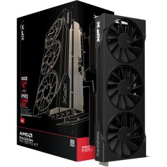 XFX Swift AMD Radeon RX 9070XT Triple fan Gaming Edition with 16GB GDDR6 HDMI 3xDP, AMD RDNA 4