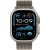 Apple Watch Ultra 2 2024 GPS + Cellular 49mm Natural Titanium Case with Natural Titanium Milanese Loop - M,Model A2986 - Metoo (2)