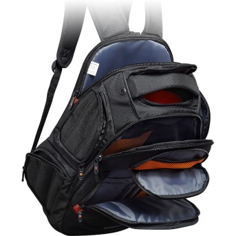 CANYON Backpack for 15.6'' laptop, black (Material: 1680D Polyester) - Metoo (4)