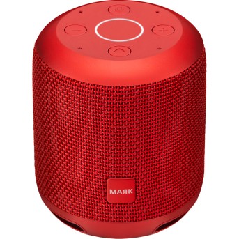 Smartmate, PSS101Y_RD, smart speaker with Yandex Alisa voice assistant, built-in 7.4V@ 2x2200mAh battery, 2x3W sound power, 4 sensitive microphones, Wi-Fi/<wbr>Bluetooth modes, AUX port, 3 month of Yandex.Plus included, compact design, red color - Metoo (3)