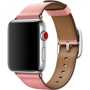 Ремешок для Apple Watch 42mm Soft Pink Classic Buckle - Metoo (1)