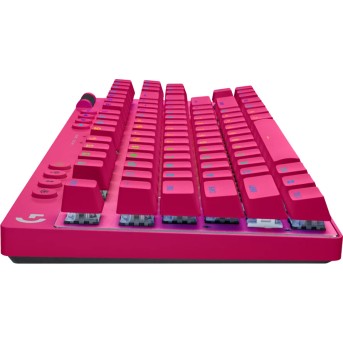 LOGITECH G PRO X TKL LIGHTSPEED Mechanical Gaming Keyboard - MAGENTA - US INT'l - TACTILE - Metoo (3)