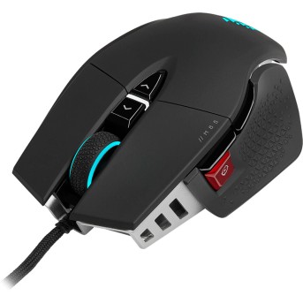 Corsair M65 RGB ULTRA Gaming Mouse, Backlit RGB LED, Optical, Silver ALU, Black, EAN:0840006657606 - Metoo (2)