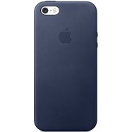 Чехол для смартфона Apple iPhone SE Кожаный Темно-синий