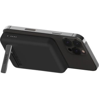 BELKIN 5K MAGNETIC WIRELESS POWER BANK + KICK STAND, BLACK в Metoo.kz - Metoo (4)