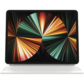 Magic Keyboard for iPad Pro 12.9-inch (5th generation) - Russian - White, Model A2480 - Metoo (1)