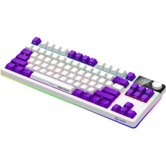 LORGAR KBP70TKLW, Wireless TKL Mechanical Gaming Keyboard Pro, White, EN/RU layout в Metoo.kz - Metoo (7)