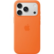 iPhone 17 Pro Silicone Case with MagSafe - Orange,Model A3559