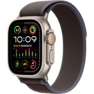 Apple Watch Ultra 2 GPS + Cellular, 49mm Titanium Case with Blue/Black Trail Loop - S/M,Model A2986