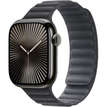 42mm Black Magnetic Link - S/<wbr>M - Metoo (2)